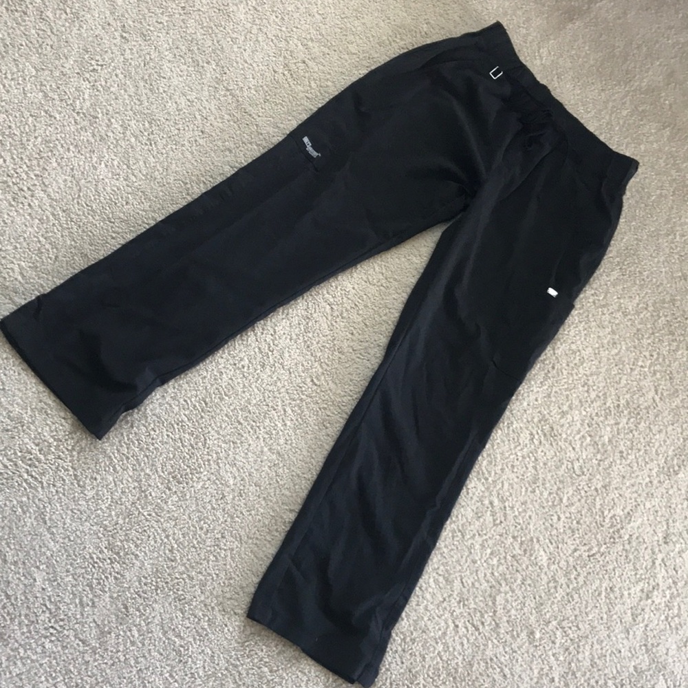 Black greys anatomy scrub pants